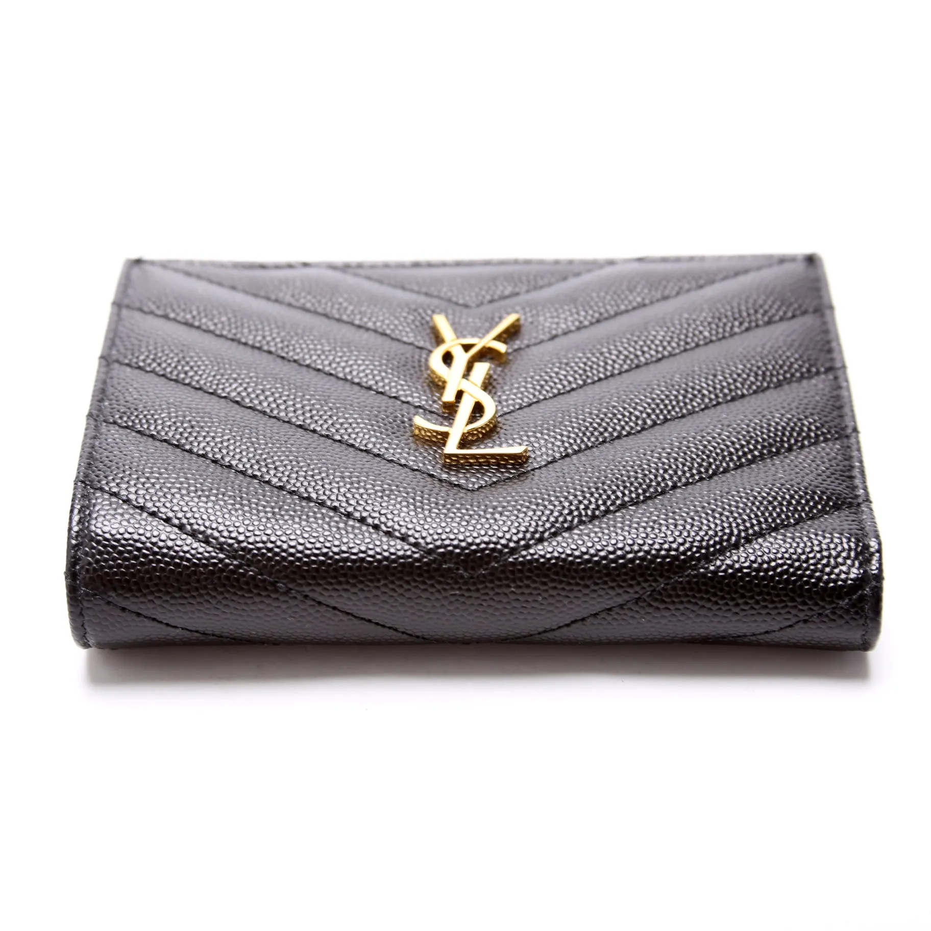 575974 Cassandre Fragments Zipped Bi-Fold Wallet Black