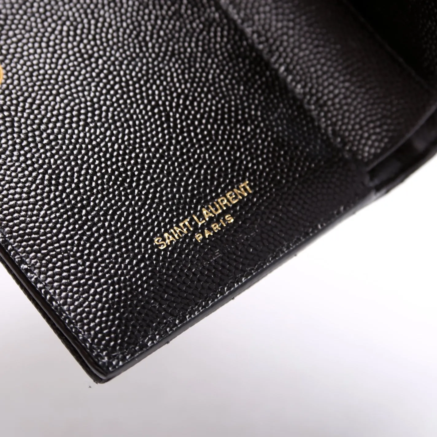 575974 Cassandre Fragments Zipped Bi-Fold Wallet Black