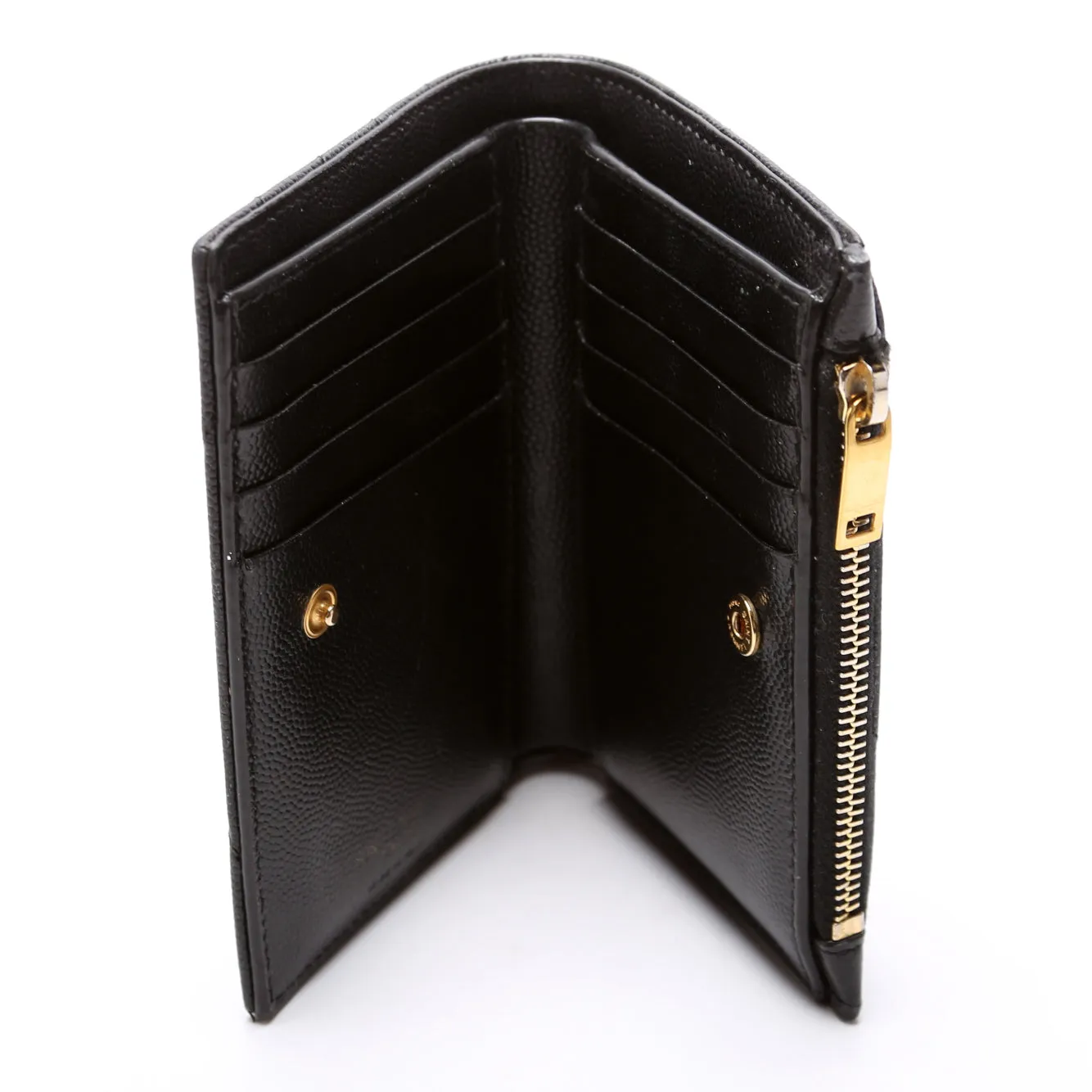 575974 Cassandre Fragments Zipped Bi-Fold Wallet