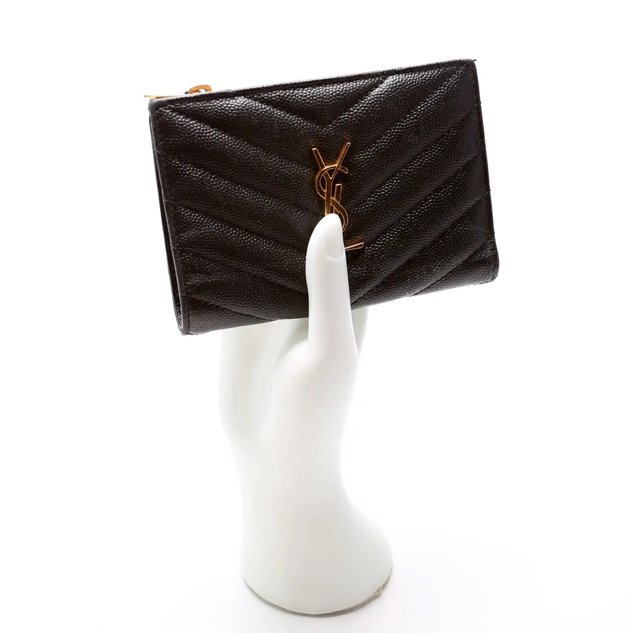575974 Cassandre Fragments Zipped Bi-Fold Wallet