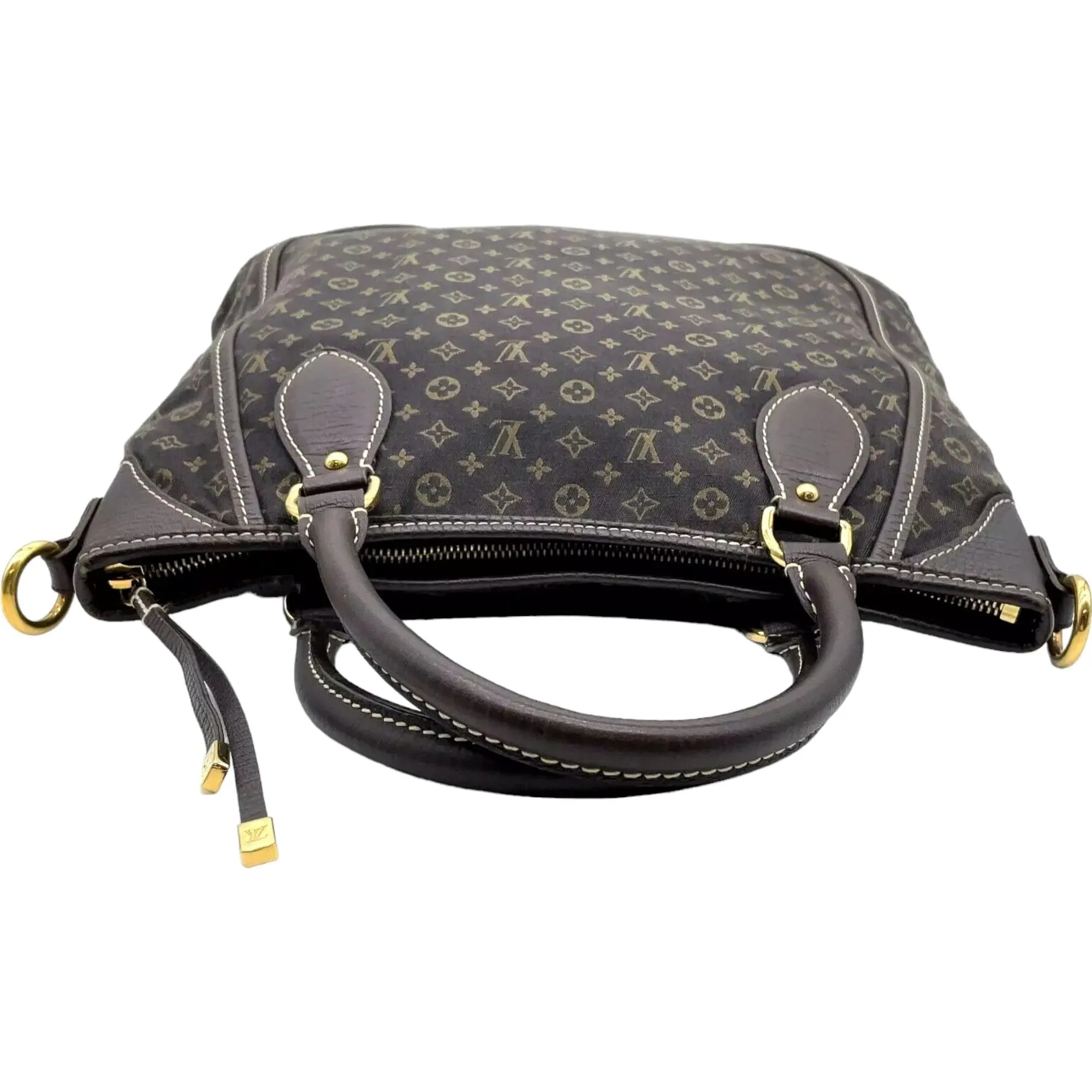 775511AM (S6) Louis Vuitton Crossbody Bag Busas Angour Brown Monogram Mini Lin