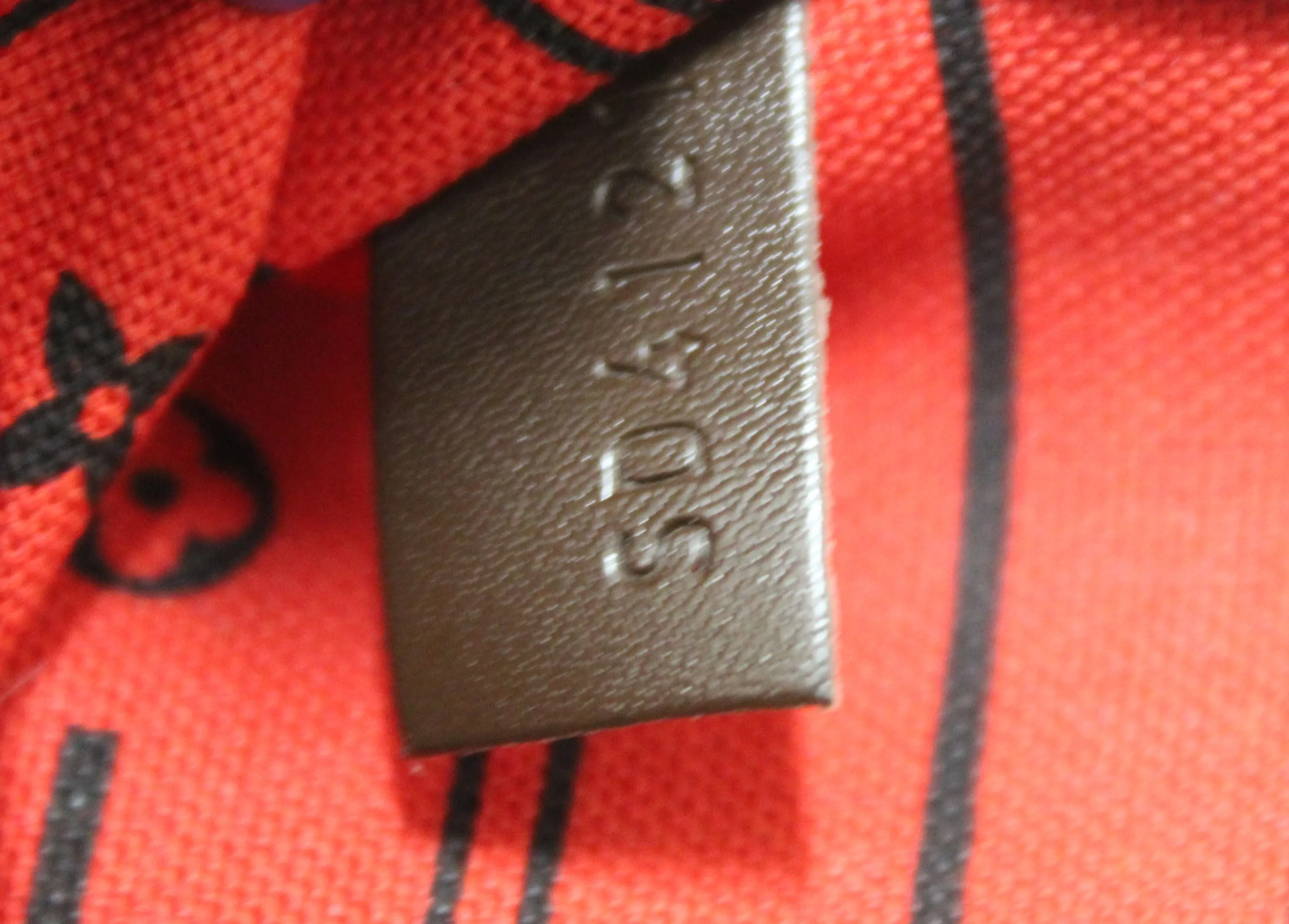 Authentic Louis Vuitton Damier Ebene Neverfull MM Shoulder Bag