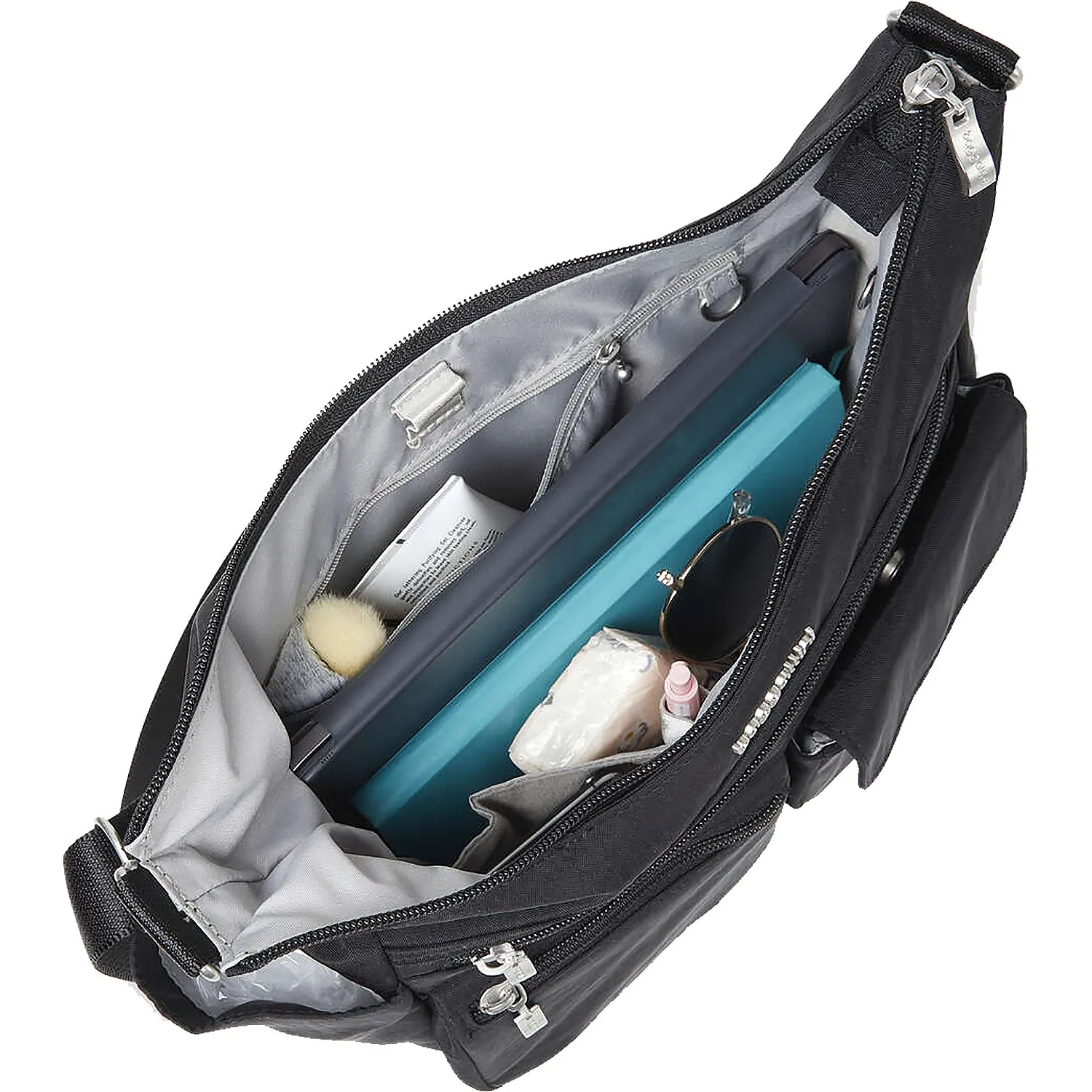 Baggallini Modern Everywhere Hobo Black Nylon