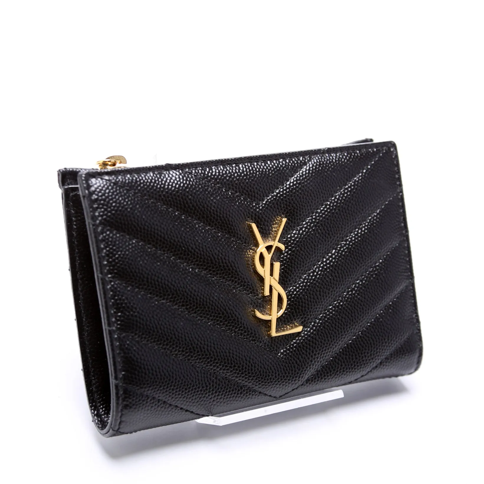 Cassandre Fragments Zipped Bi-Fold Wallet 575974