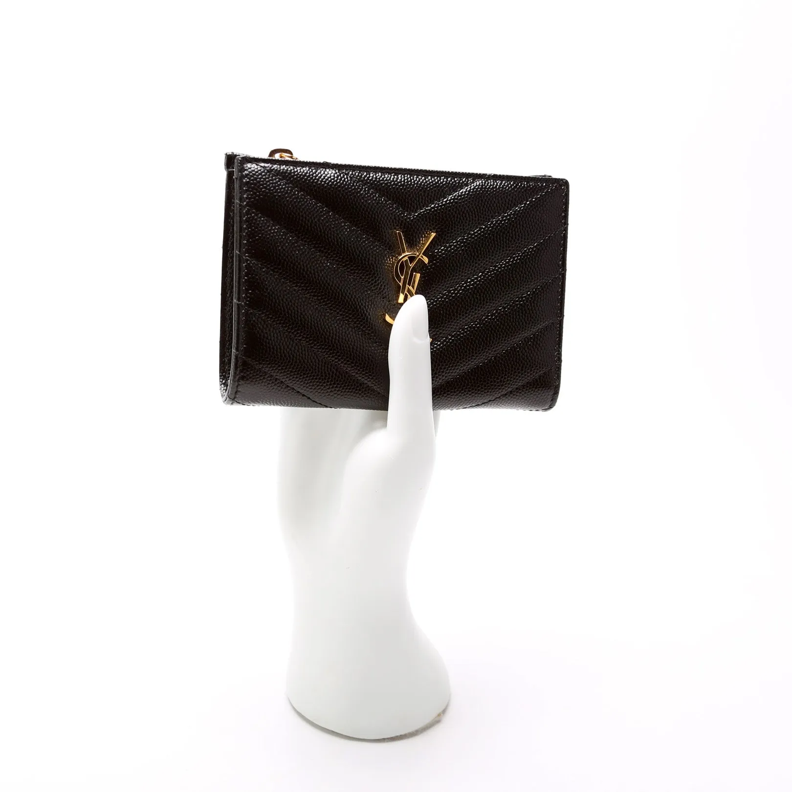 Cassandre Fragments Zipped Bi-Fold Wallet 575974