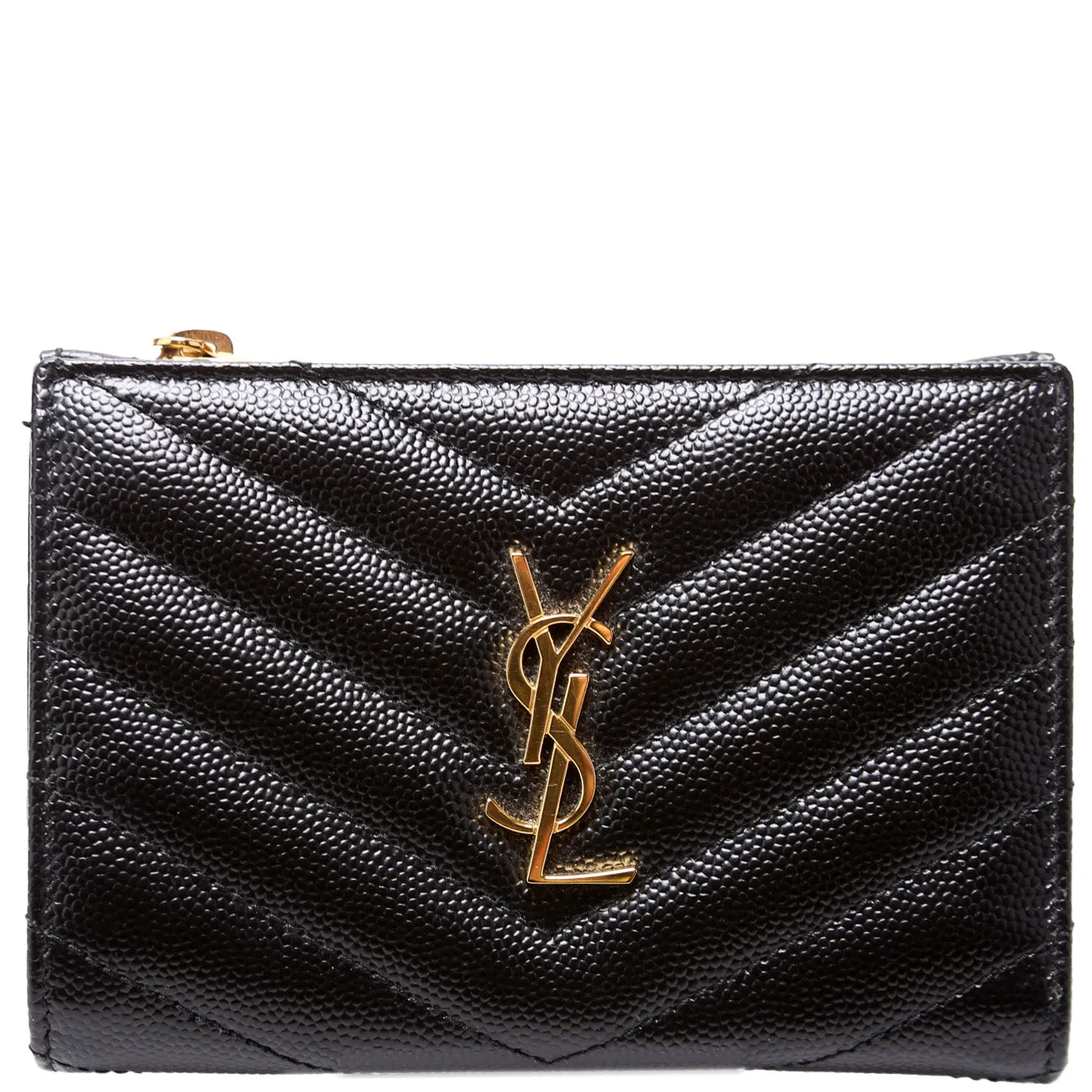 Cassandre Fragments Zipped Bi-Fold Wallet 575974