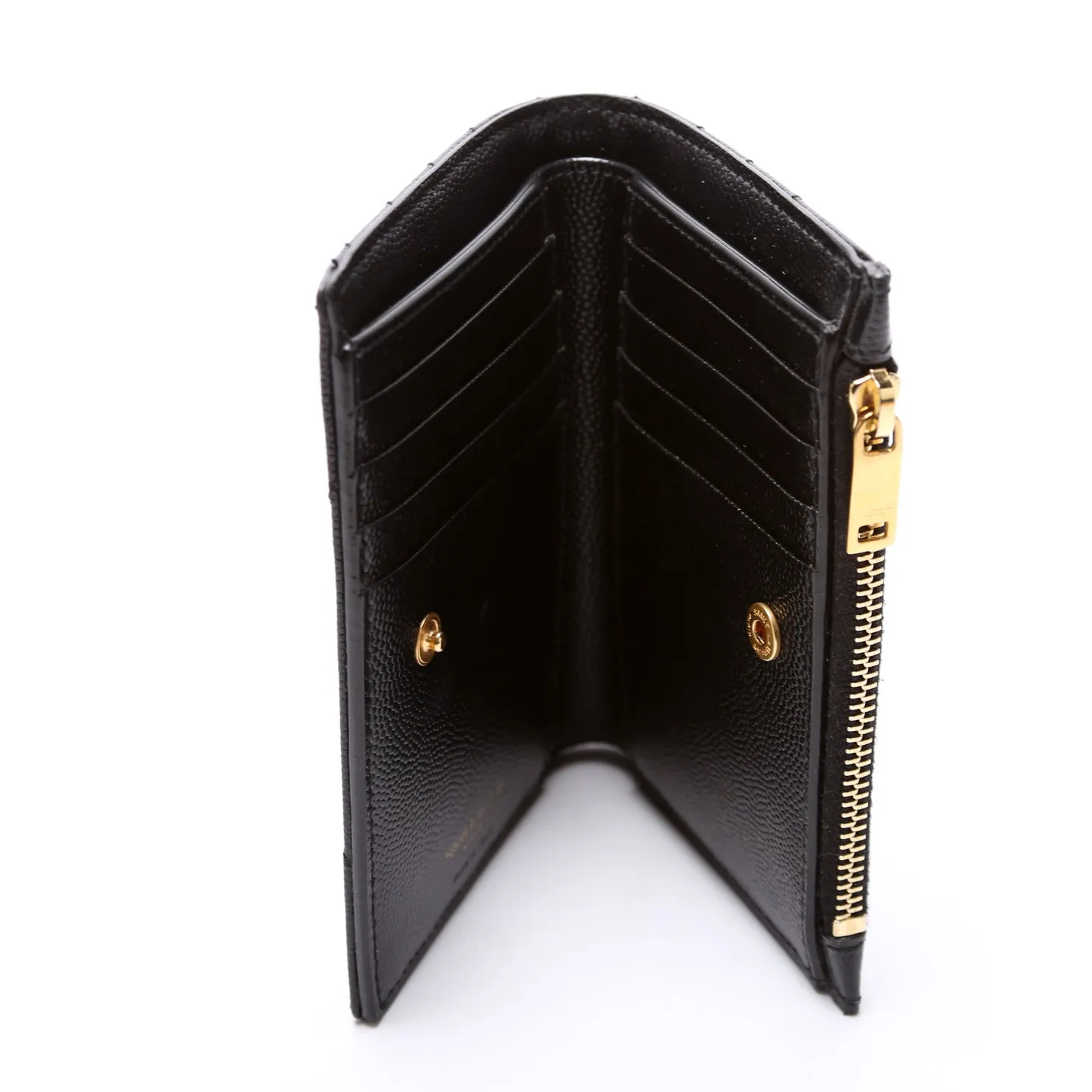Cassandre Fragments Zipped Bi-Fold Wallet 575974