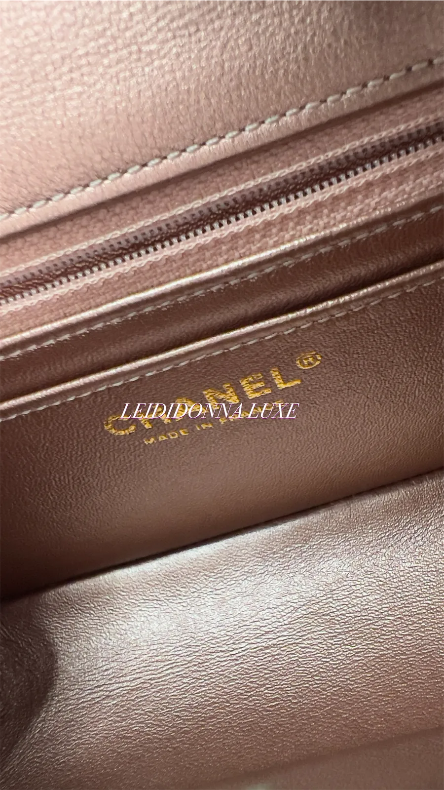 Chanel 2.55 Reissue Mini 22C Rose Gold Calfskin, Pink/Rose Gold Hardware
