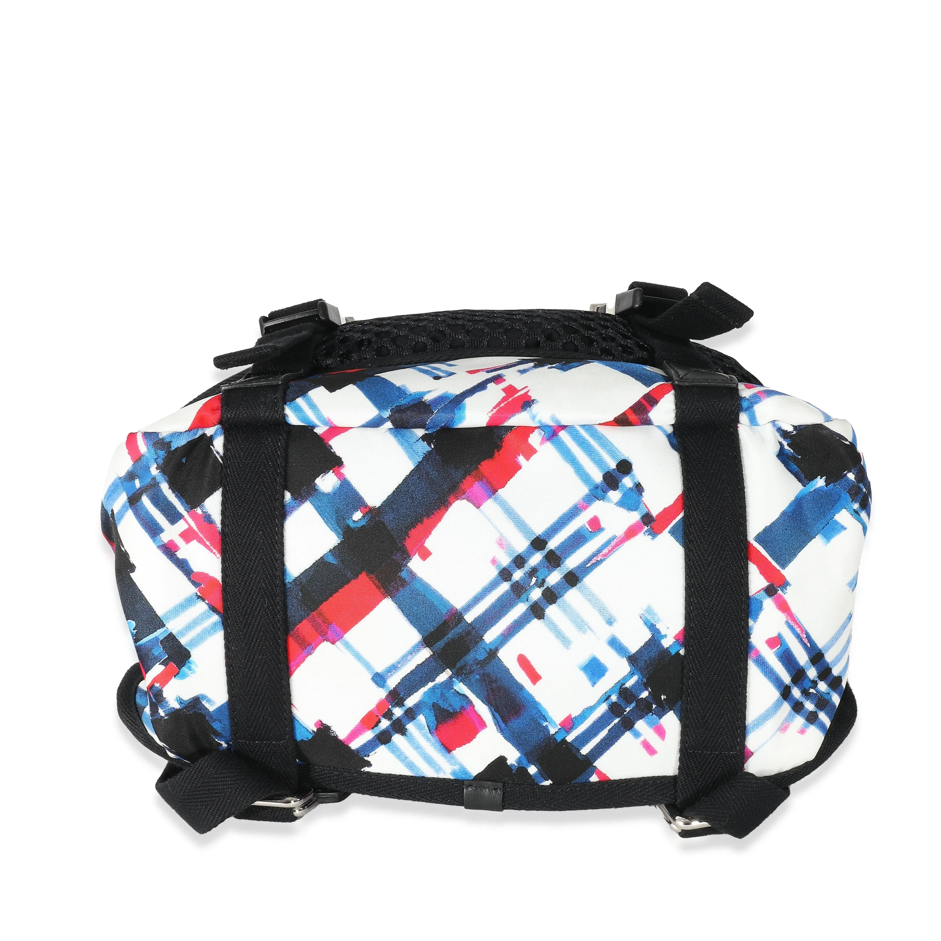 CHANEL Blue White Red Nylon Airline Backpack