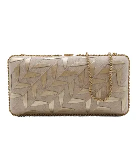 Chanel Greece Box Clutch Raffia with Leather- DXBS2771