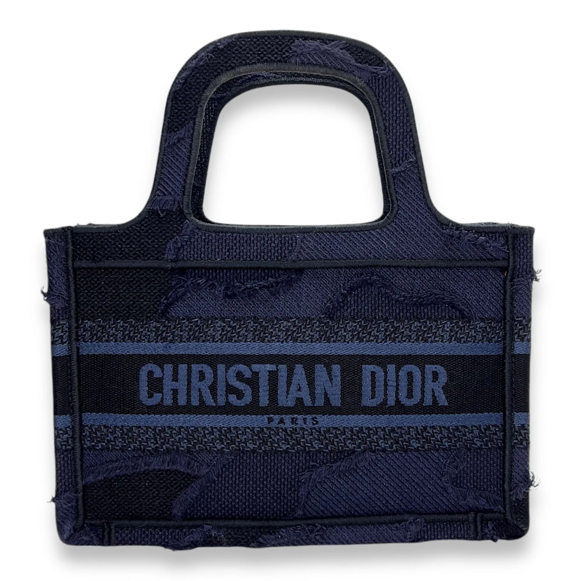 Christian Dior  Book Tote Mini Tote bag in Jacquard, N/A Hardware S2404309JD