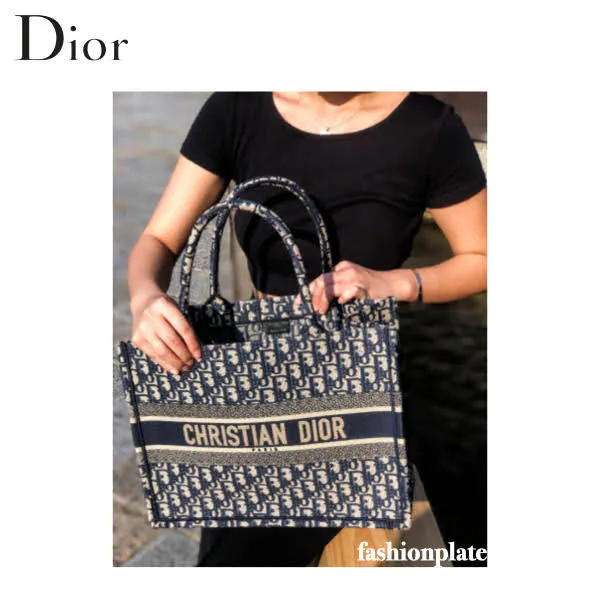 Christian Dior Book Tote Small