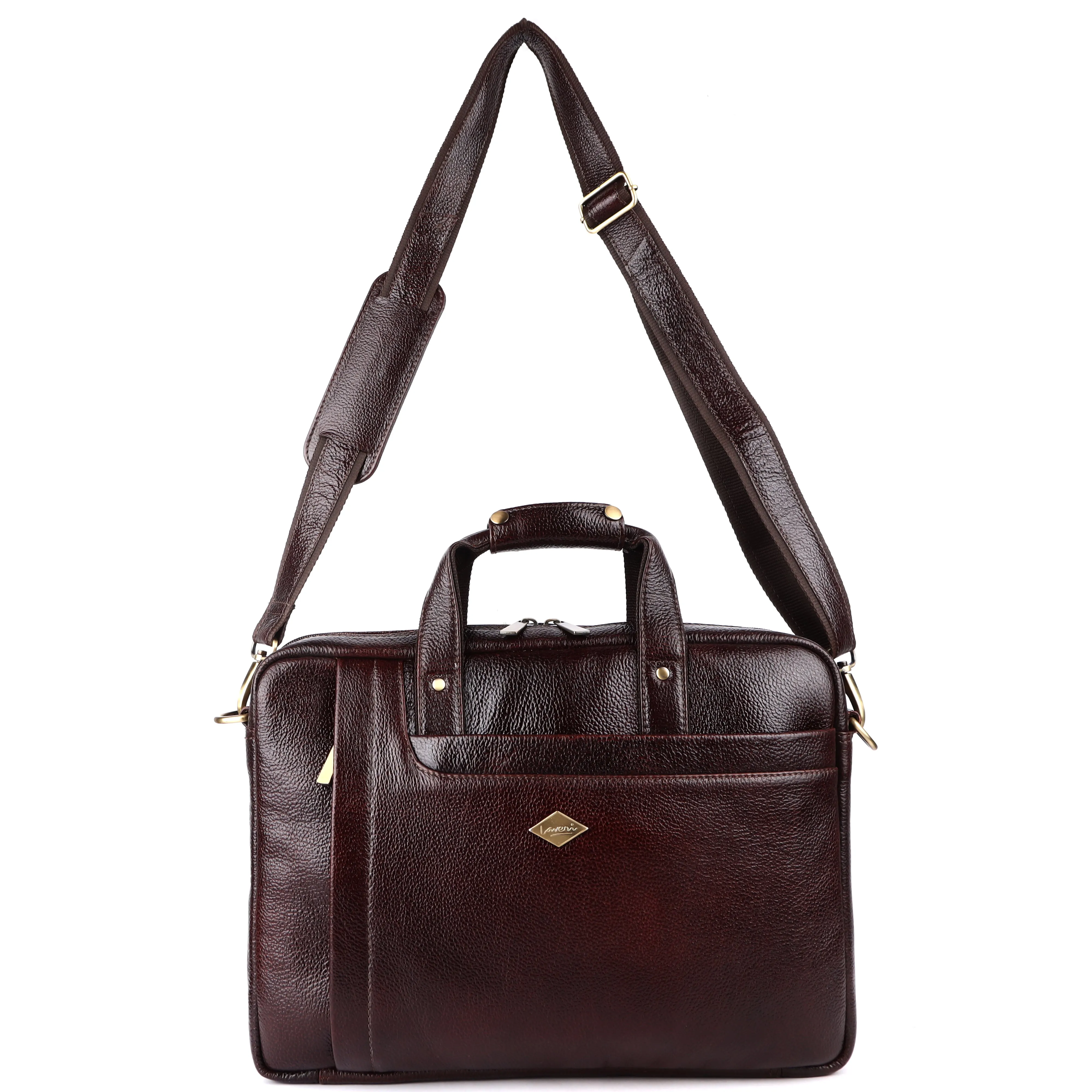 City Classic Leather Laptop Bag # 2866