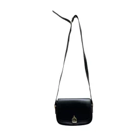 Crecy Vintage Black Leather Bag