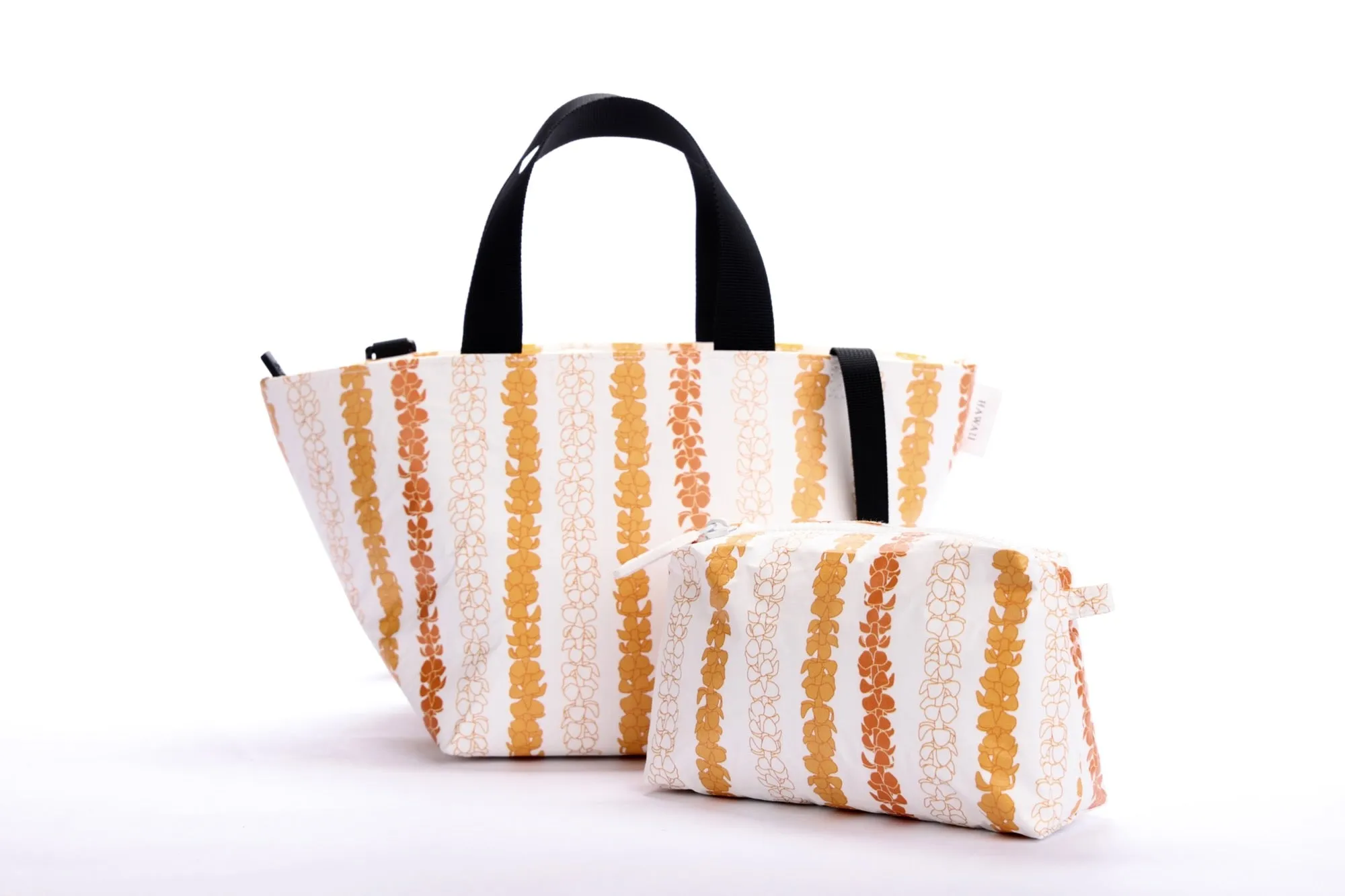 Crossbody Bag Large - Pua Kenikeni Yellow