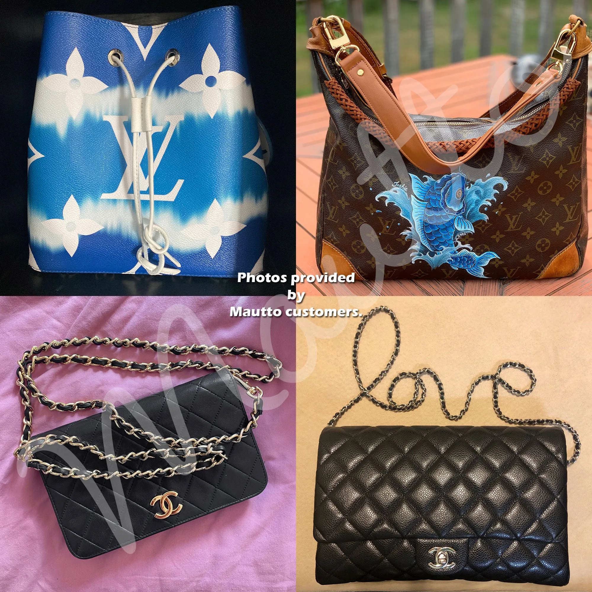 Custom Replacement Straps and Repair for Handbags, Purses & Designer Bags of All Types