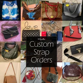 Custom Replacement Straps and Repair for Handbags, Purses & Designer Bags of All Types