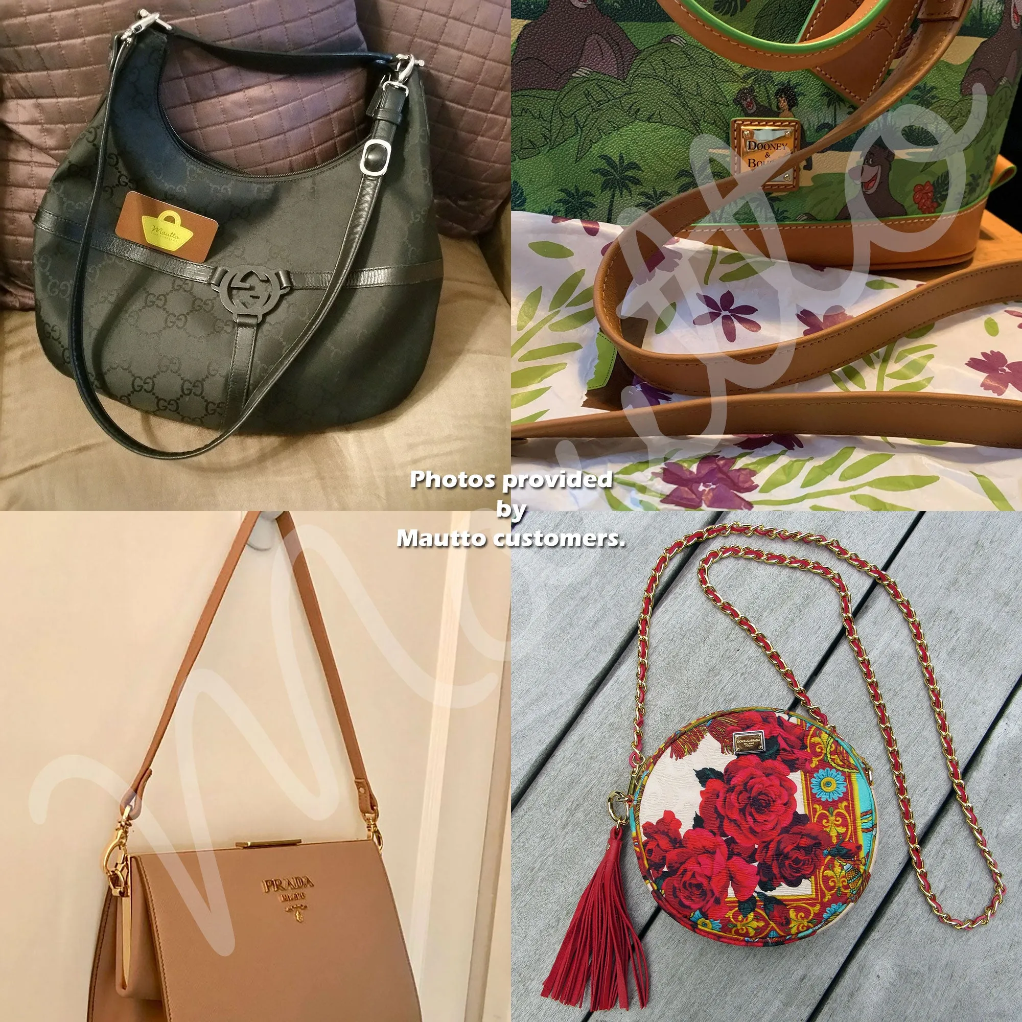Custom Replacement Straps and Repair for Handbags, Purses & Designer Bags of All Types