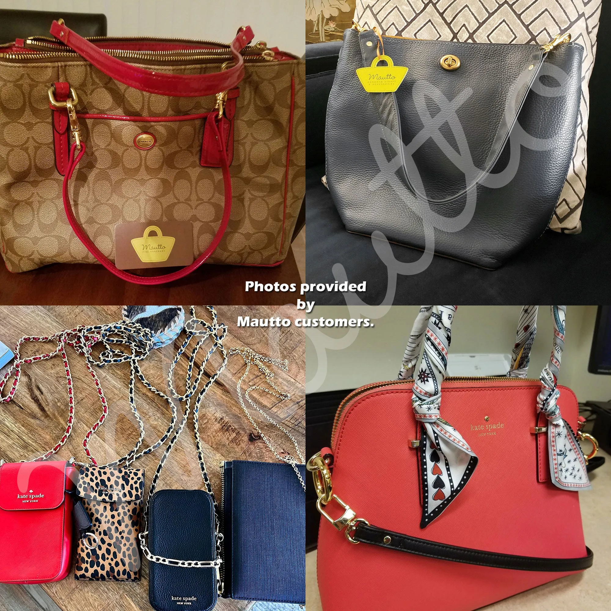 Custom Replacement Straps and Repair for Handbags, Purses & Designer Bags of All Types