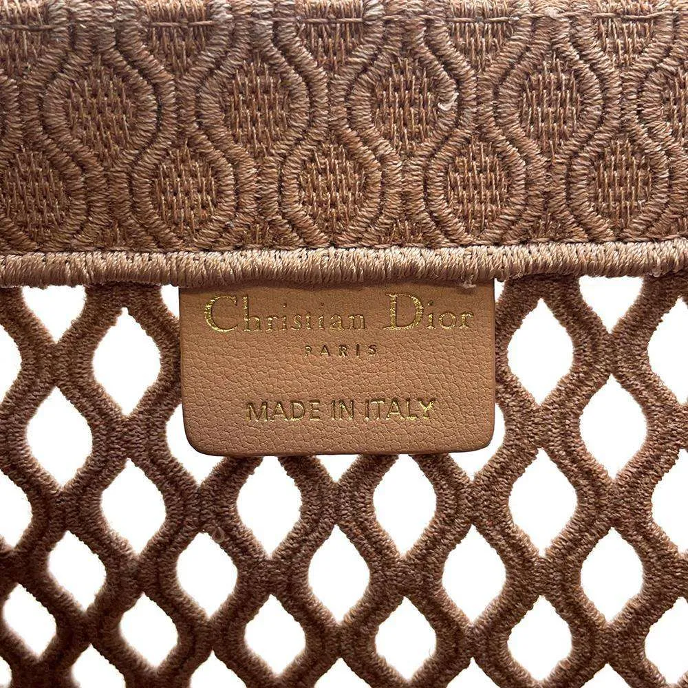 Dior Book tote Pink Canvas Size Medium