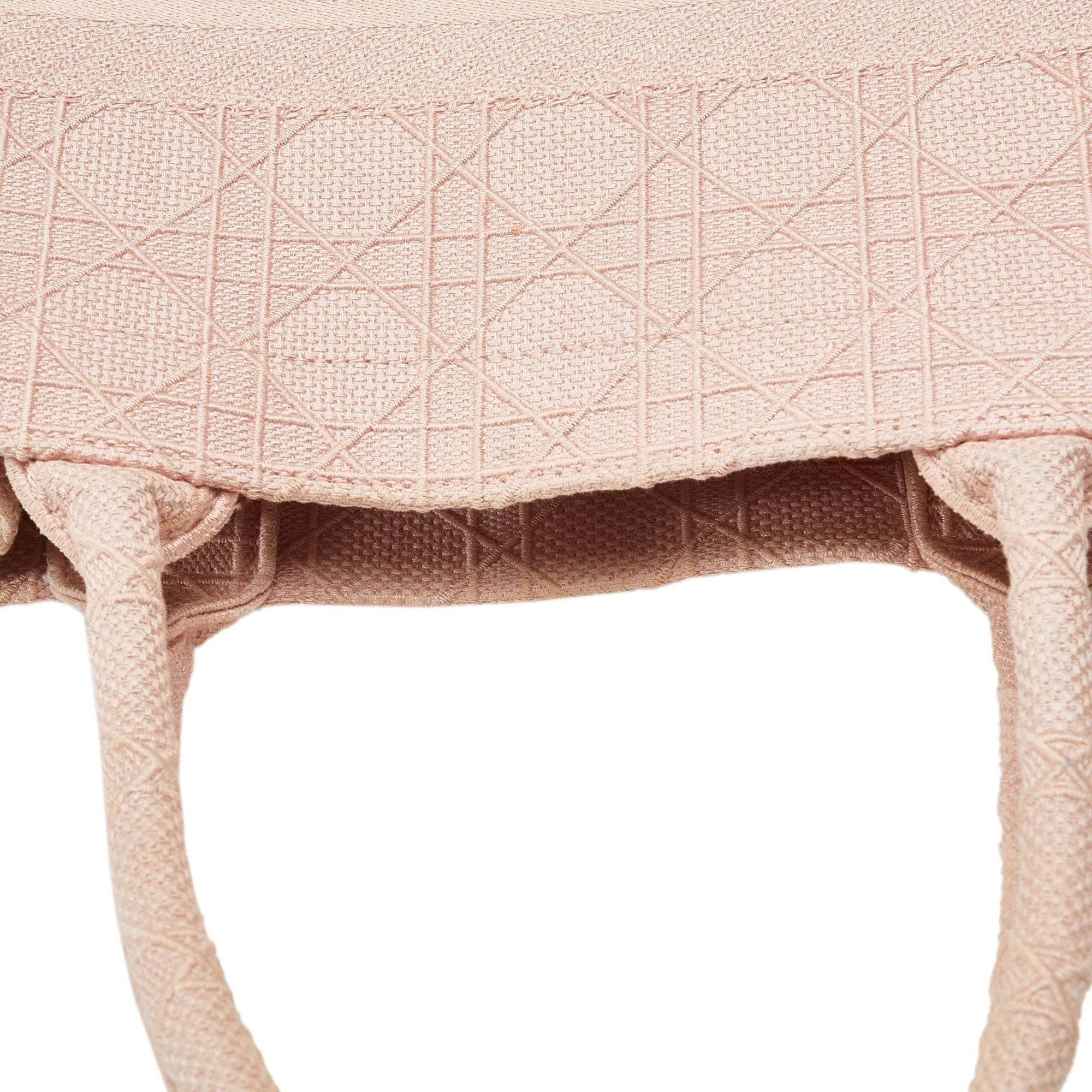 DIOR Medium Cannage Embroidered Book Tote Tote Bag