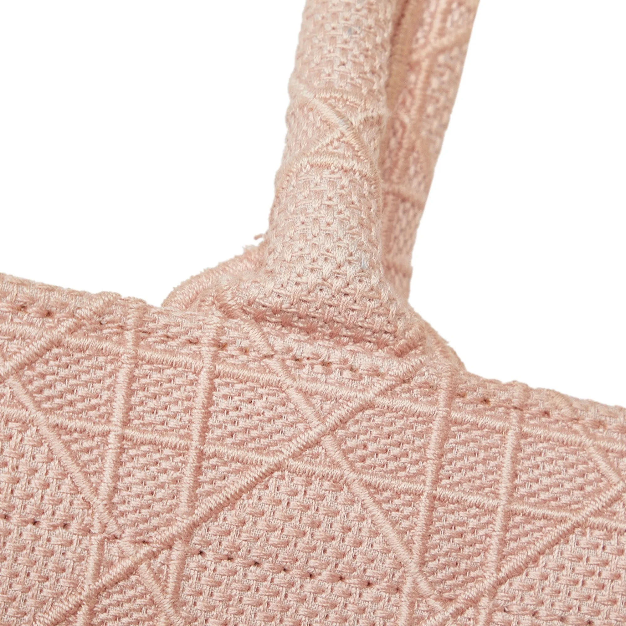 DIOR Medium Cannage Embroidered Book Tote Tote Bag