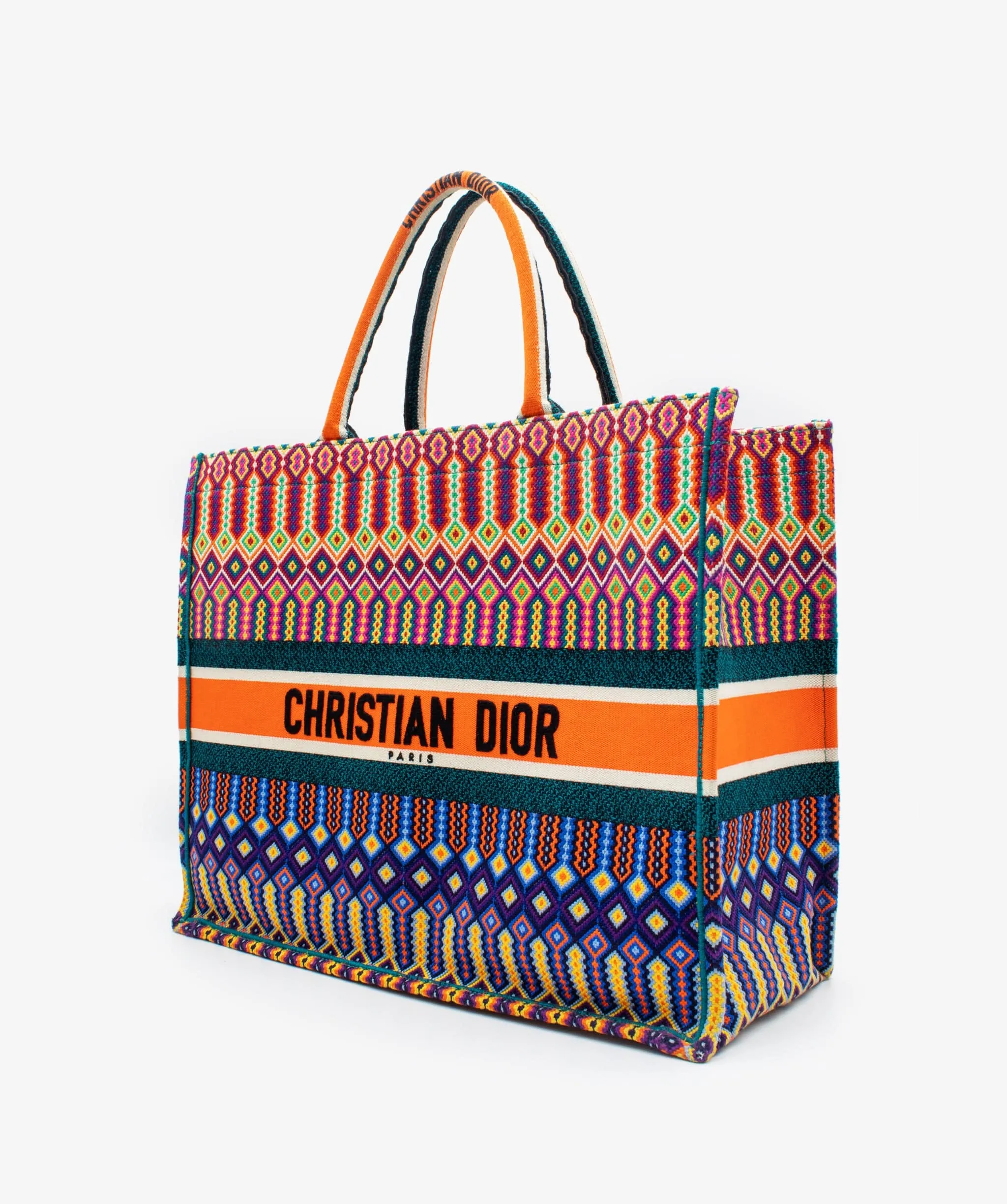 Dior Multicolour Canvas Book Tote RJC1212