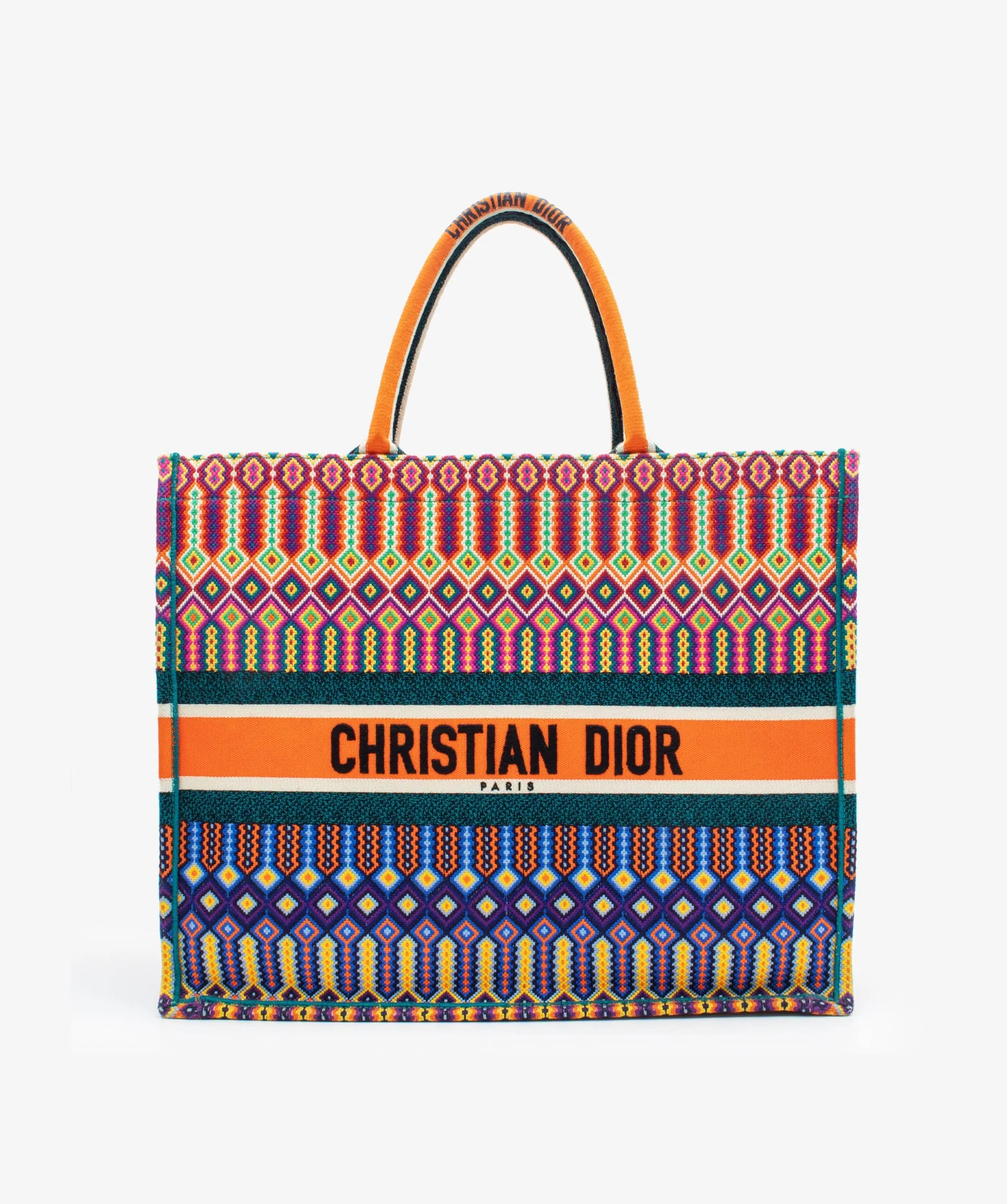 Dior Multicolour Canvas Book Tote RJC1212
