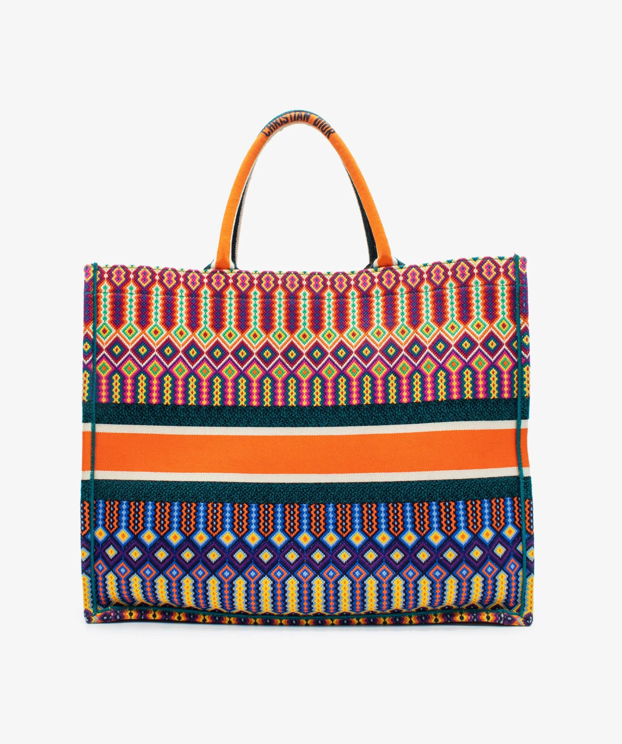 Dior Multicolour Canvas Book Tote RJC1212