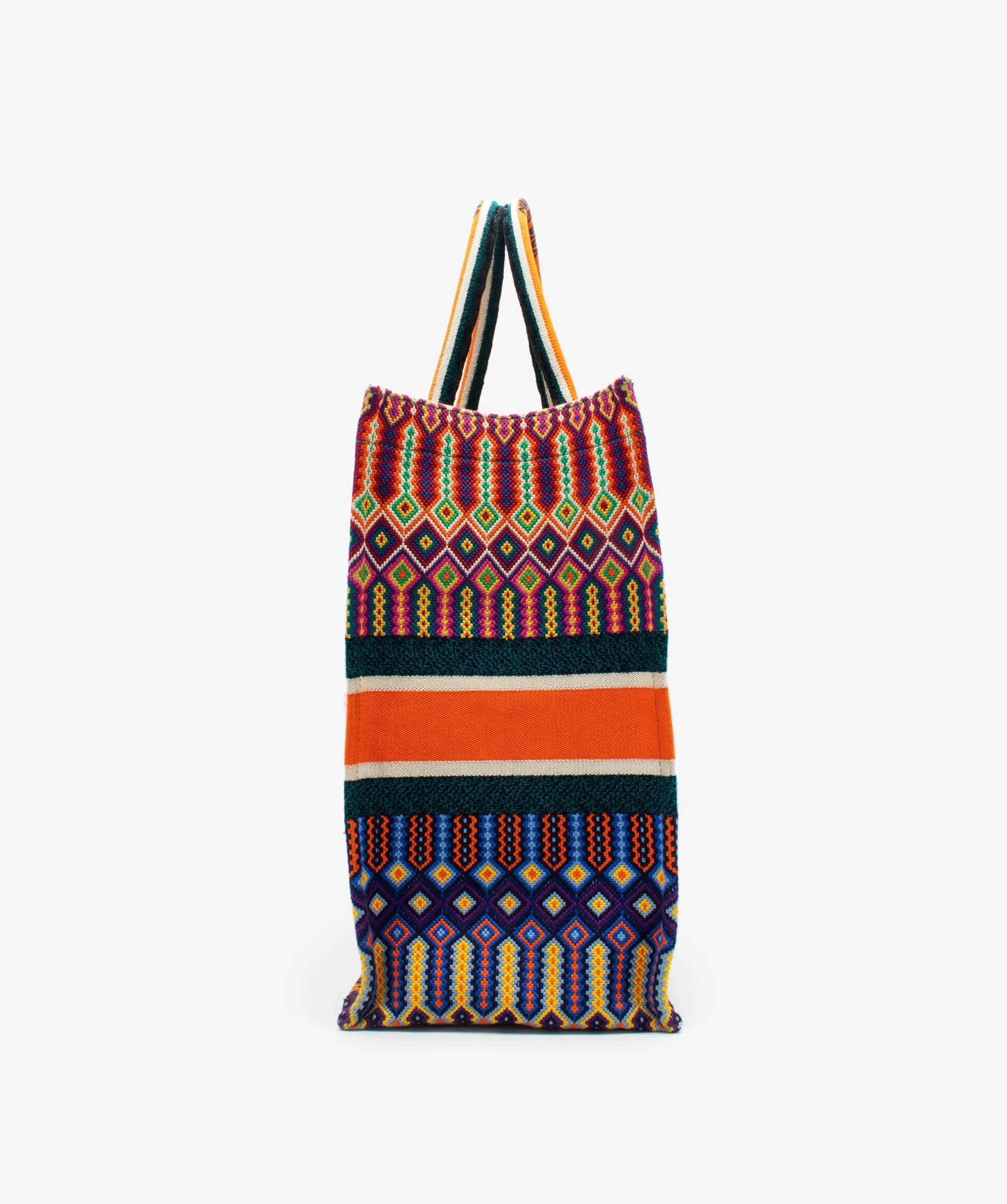 Dior Multicolour Canvas Book Tote RJC1212