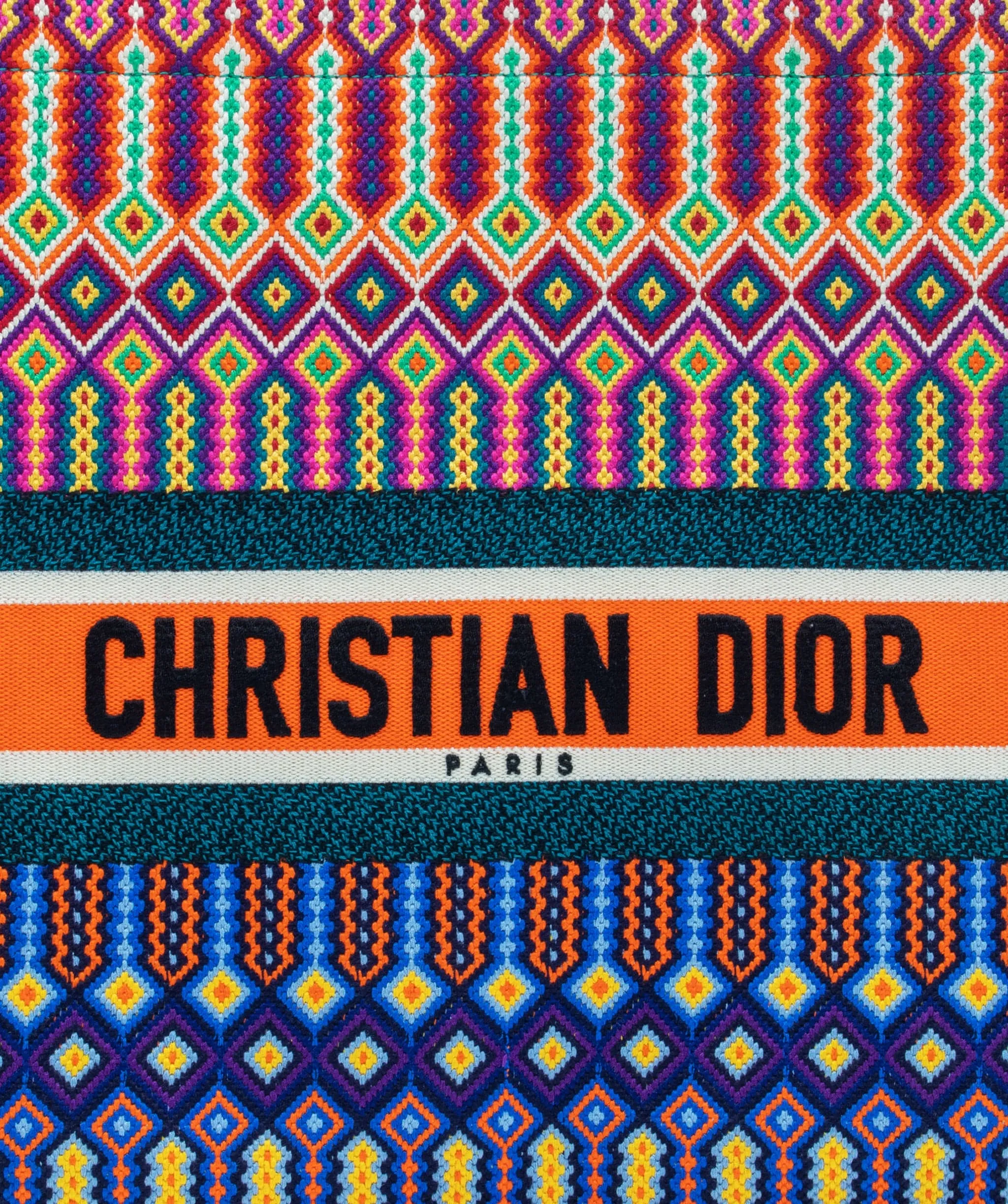 Dior Multicolour Canvas Book Tote RJC1212