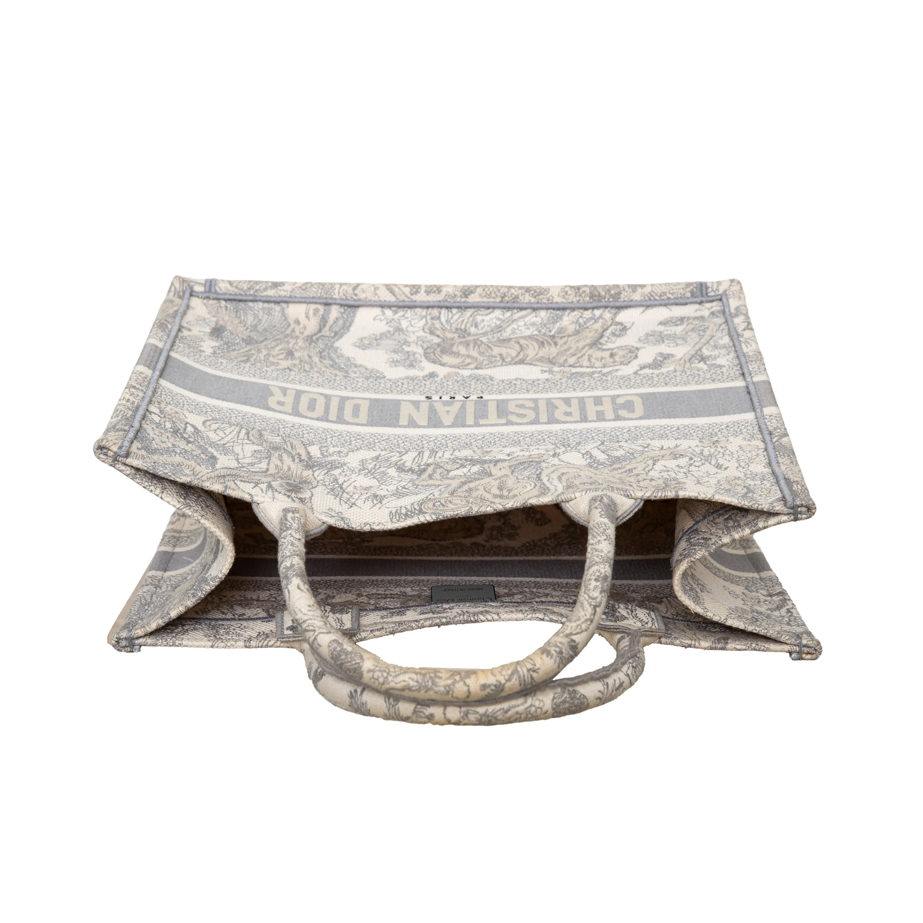 Dior Toile de Jouy Canvas Medium Book Tote  - '20s