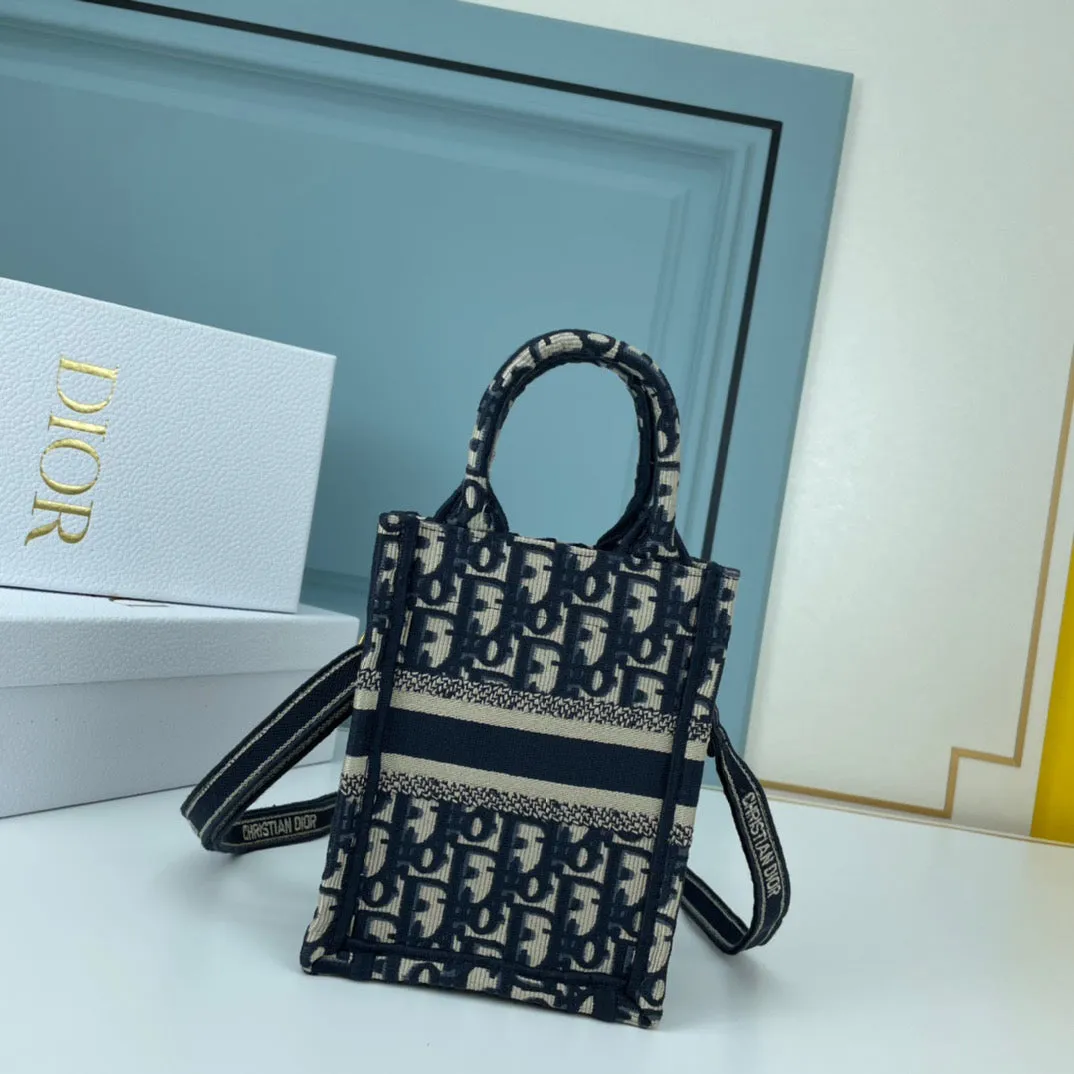 DR239 Book Mini Tote Bag / 7.1x5.3x2.5inch