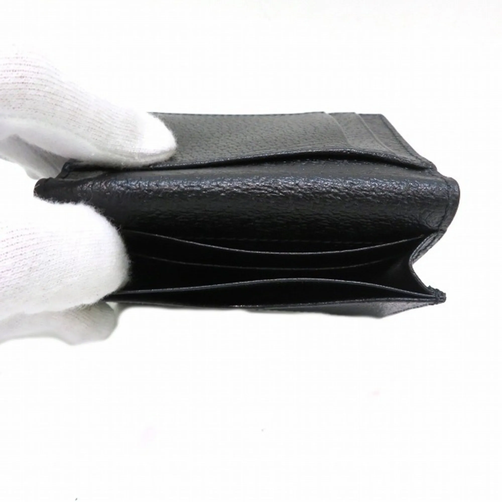 GUCCI GG Marmont 428737 Black Card Case Brand Accessory Unisex