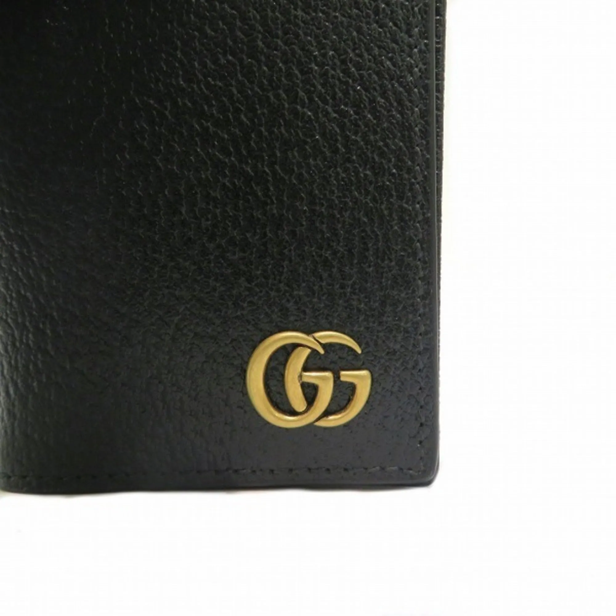 GUCCI GG Marmont 428737 Black Card Case Brand Accessory Unisex