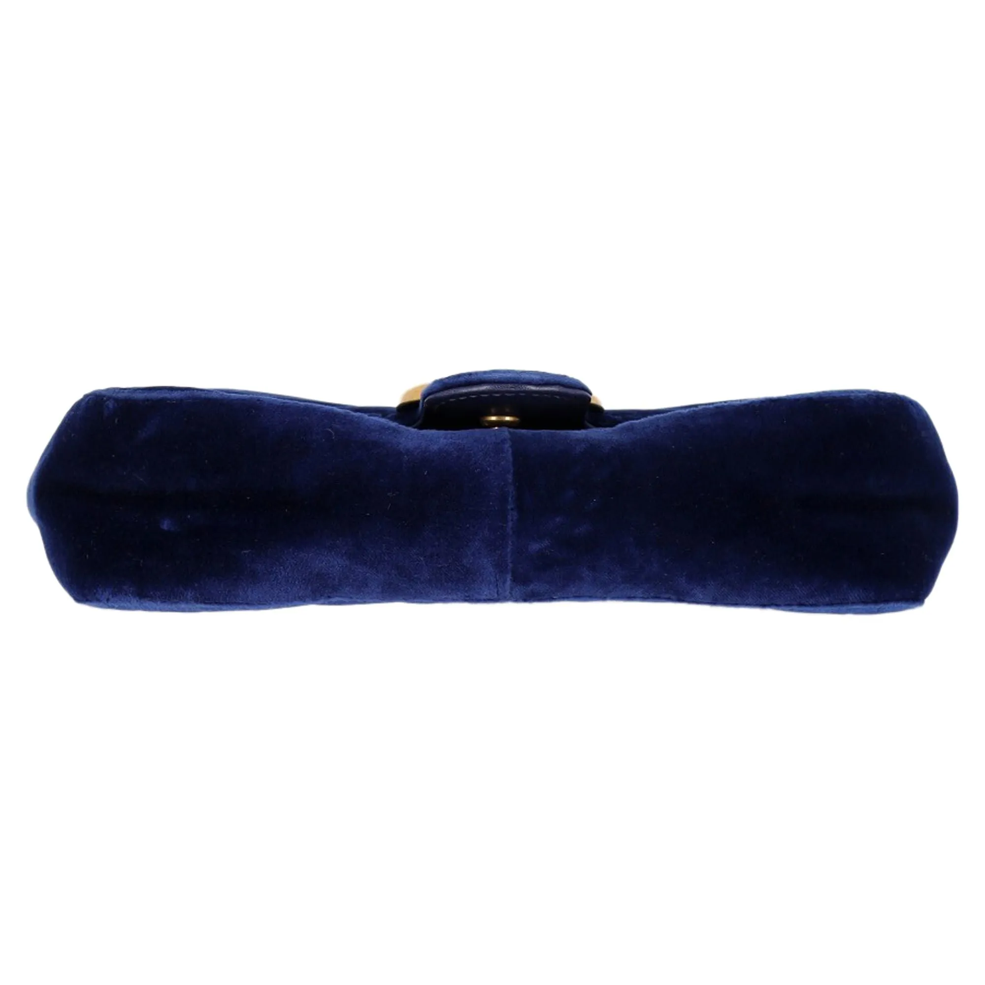 Gucci GG Marmont Matelassé Small Bag in Blue Velvet