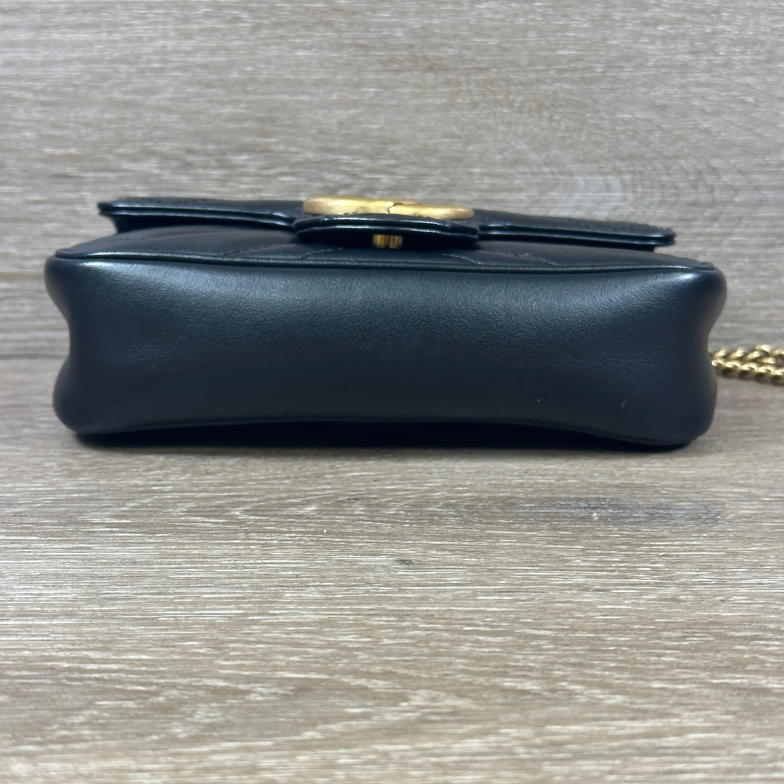 Gucci GG Marmont Super Mini Bag - Black