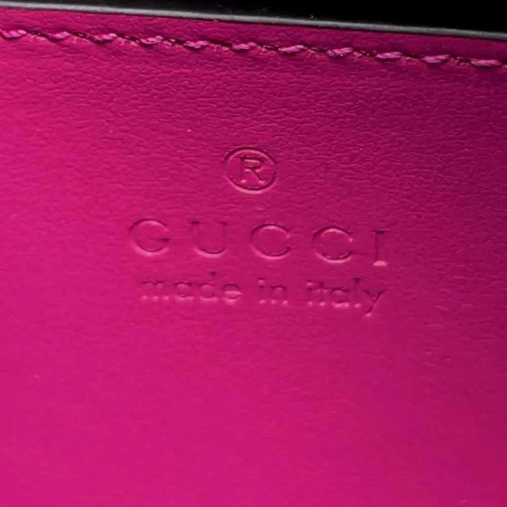 Gucci GGMatelasse Mini Travel Bag Pink 702251 Nylon Leather
