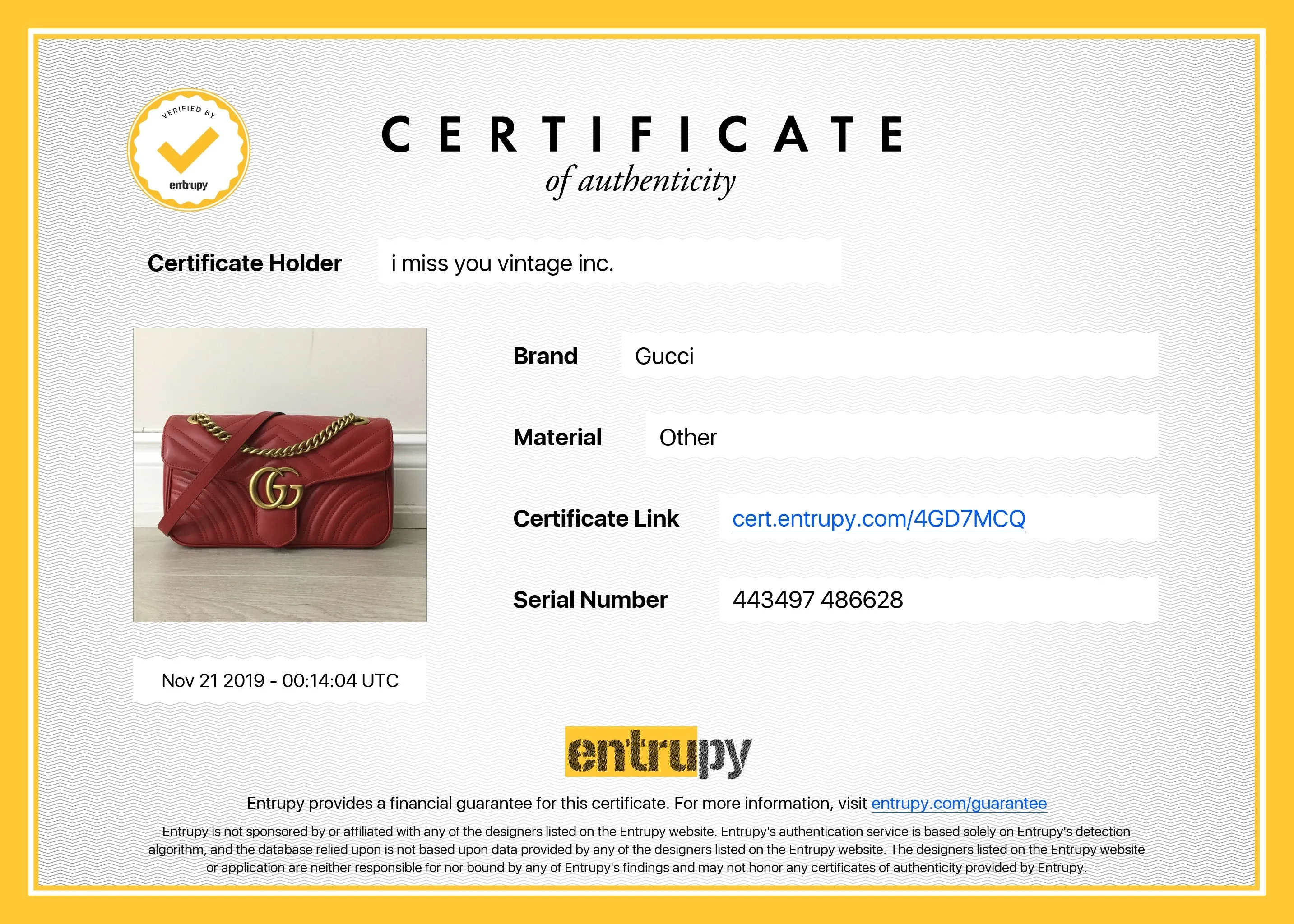 Gucci Marmont Small Red Matelassé Shoulder Bag