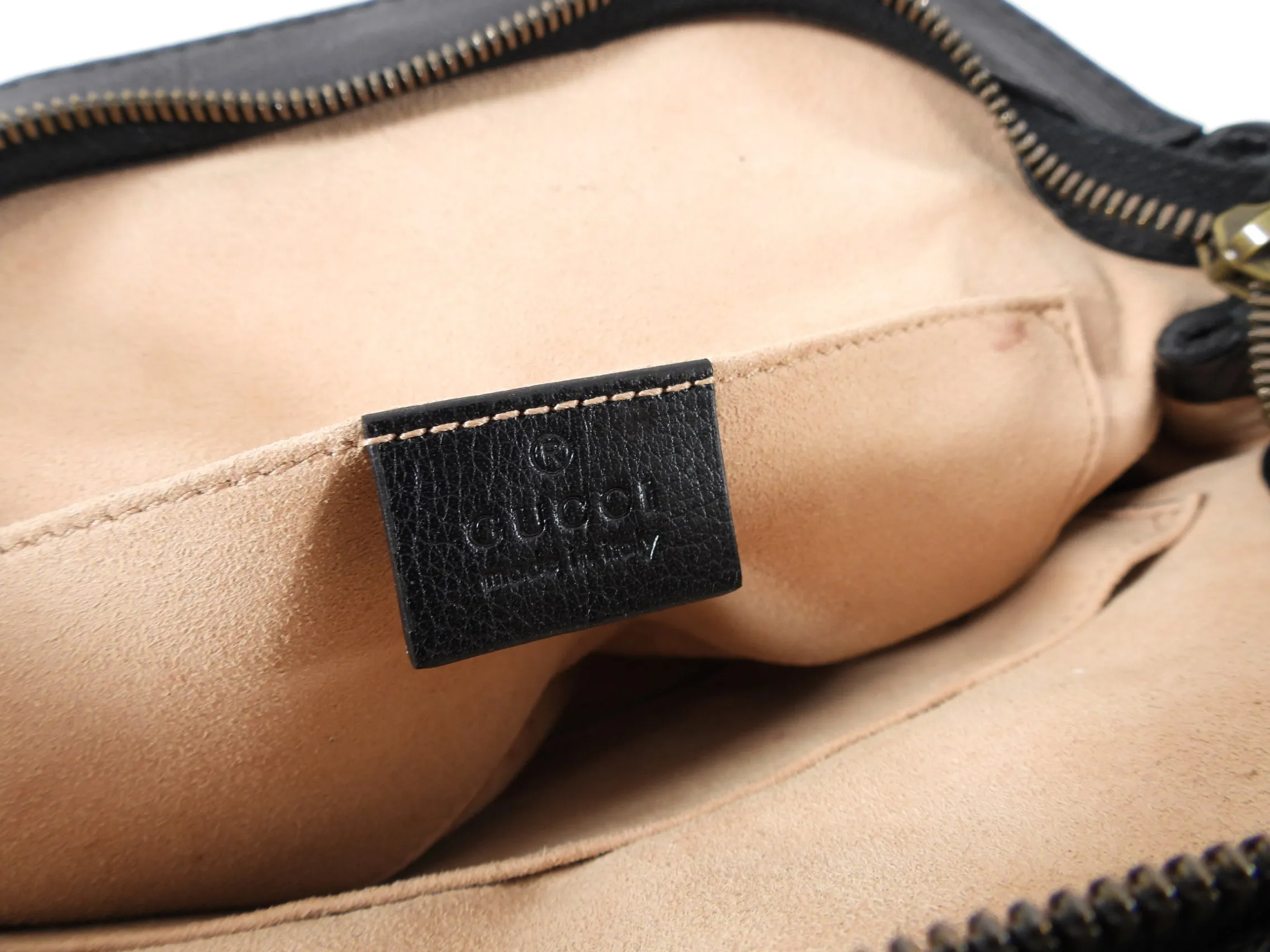 Gucci Rebelle Marmont GG Logo Small Crossbody Bag