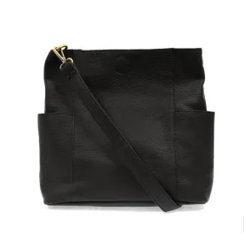 JOY SUSAN KAYLEIGH SIDE POCKET BUCKET BLACK