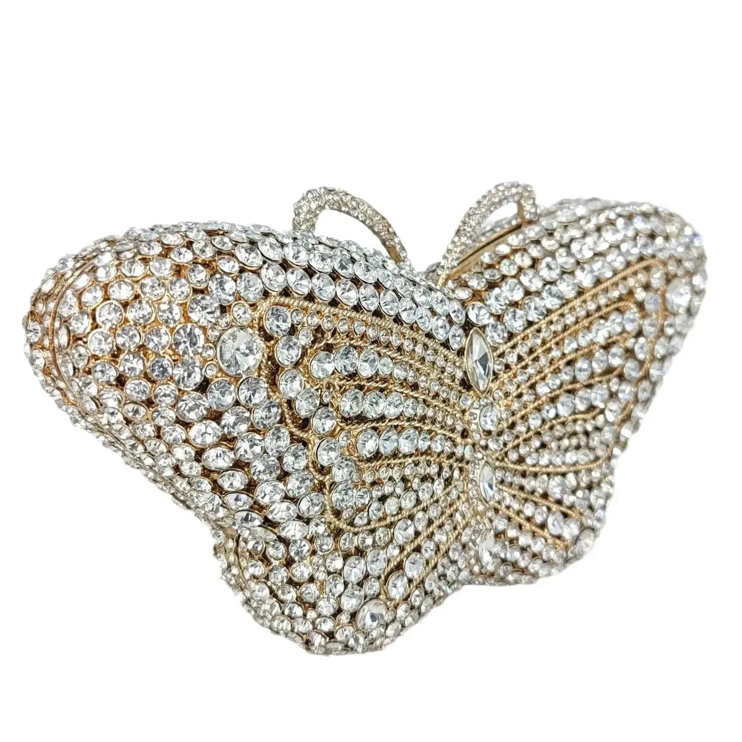 Kori Crystal Butterfly  Evening Clutch Bag