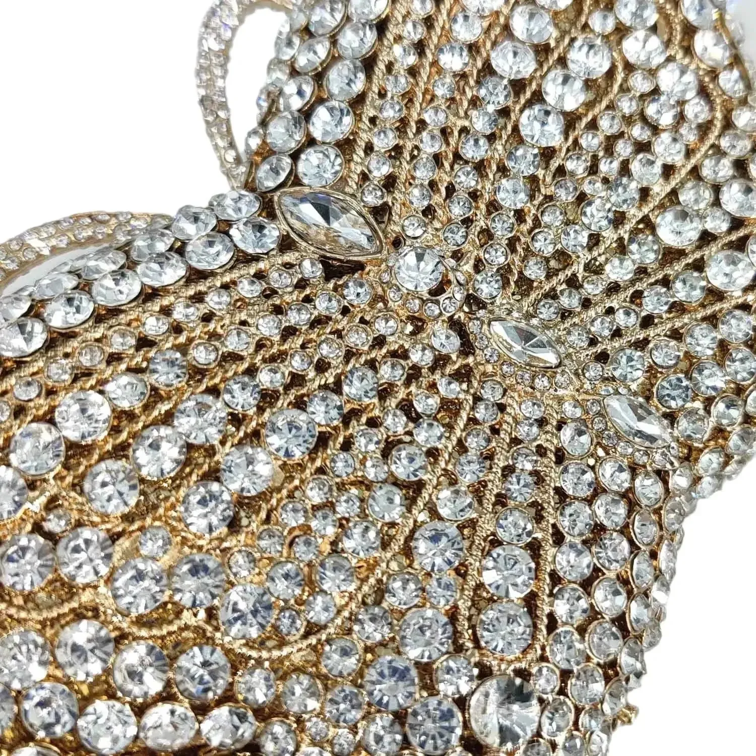 Kori Crystal Butterfly  Evening Clutch Bag
