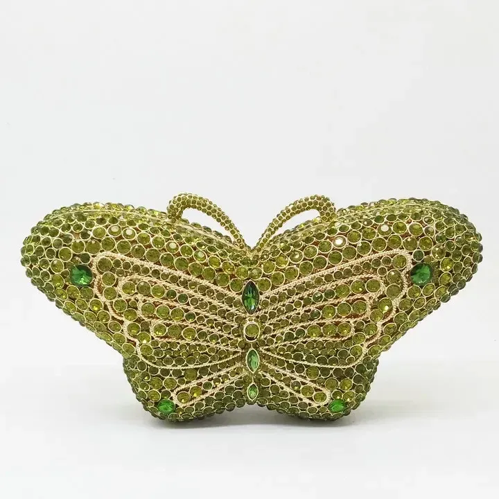 Kori Crystal Butterfly  Evening Clutch Bag