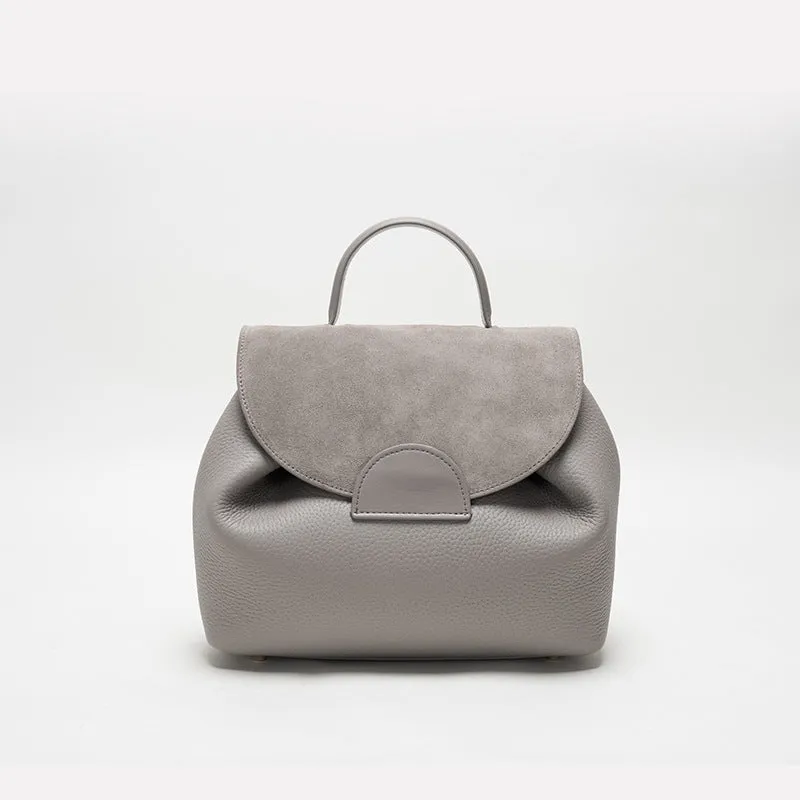 Leather Bucket Bag