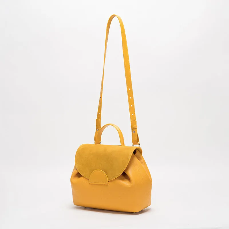 Leather Bucket Bag