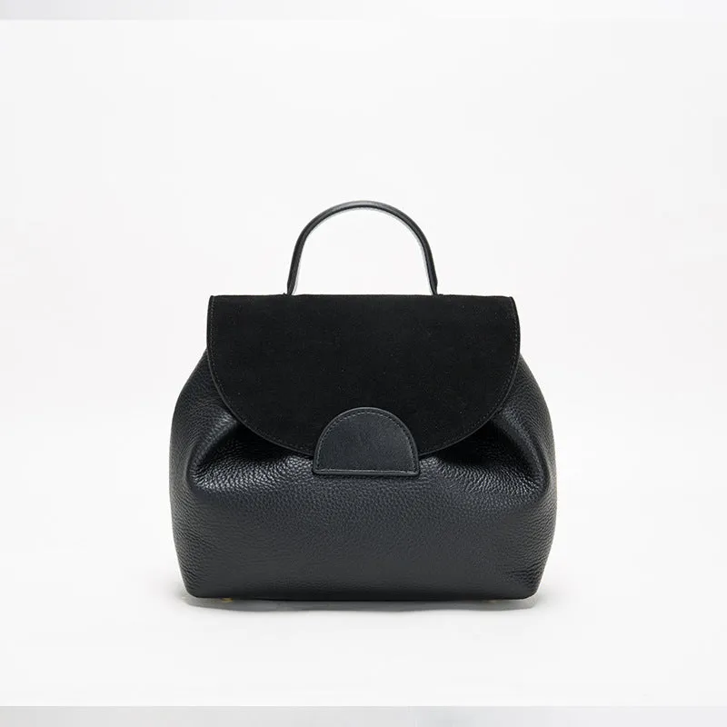 Leather Bucket Bag