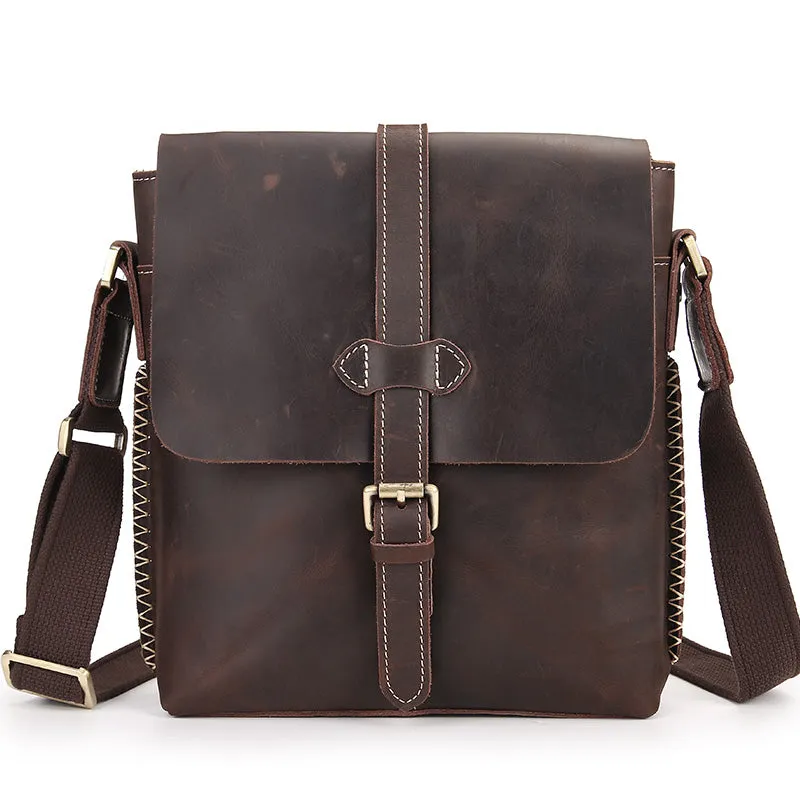 Leather Messenger Bag