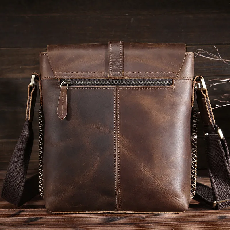 Leather Messenger Bag