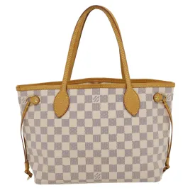 LOUIS VUITTON Damier Azur Neverfull PM Tote Bag N51110  am2792g